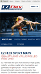 Mobile Screenshot of ezflexmats.com